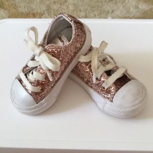 Toddler Converse Glitter Sneakers